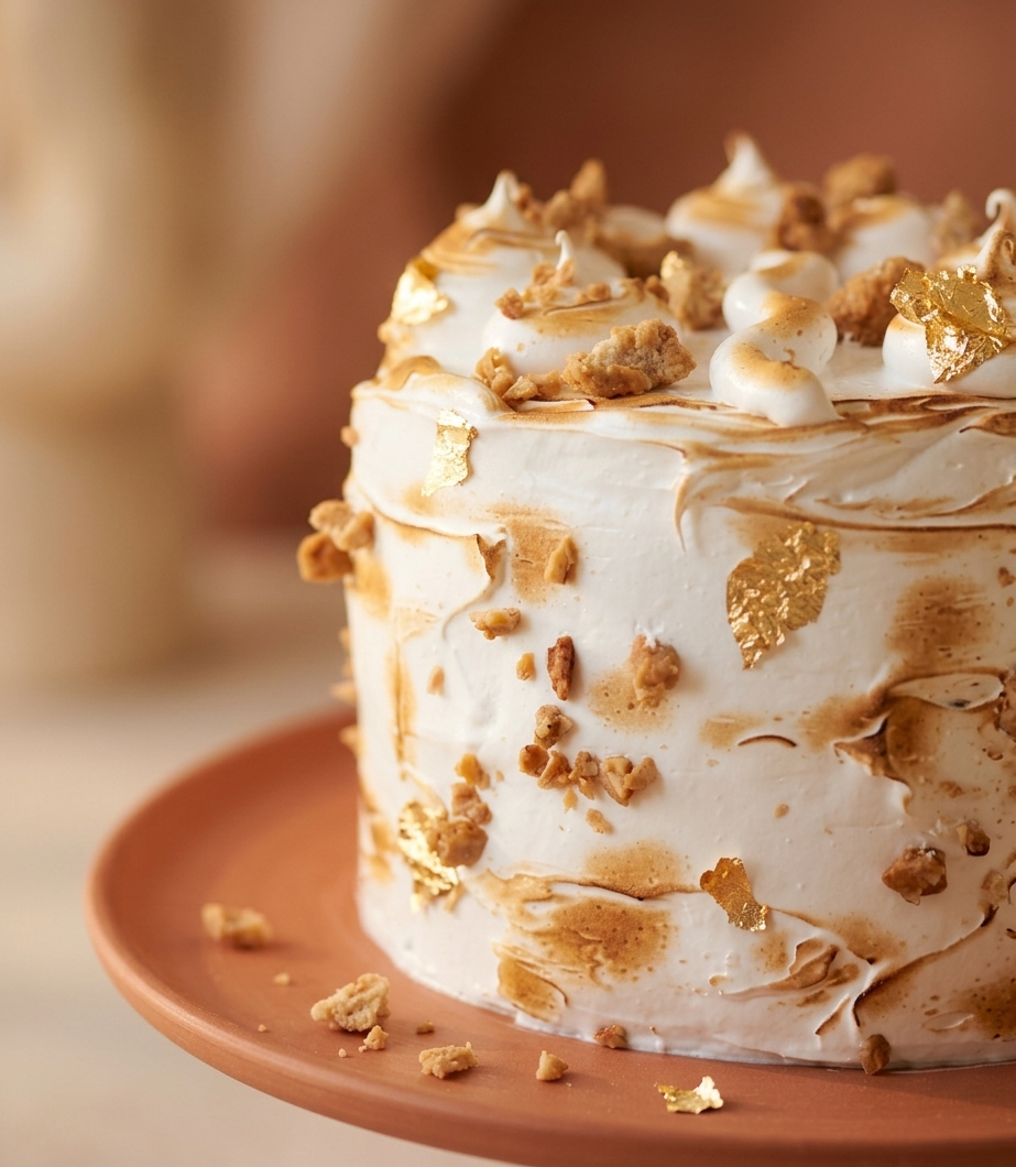 Elegant custom cake by Alegre Cake Studio